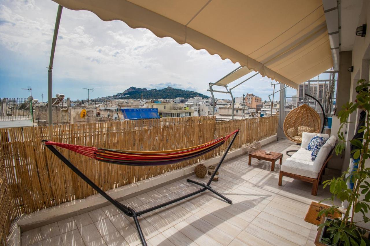 Apartamento Athens Luxurious Loft Exterior foto